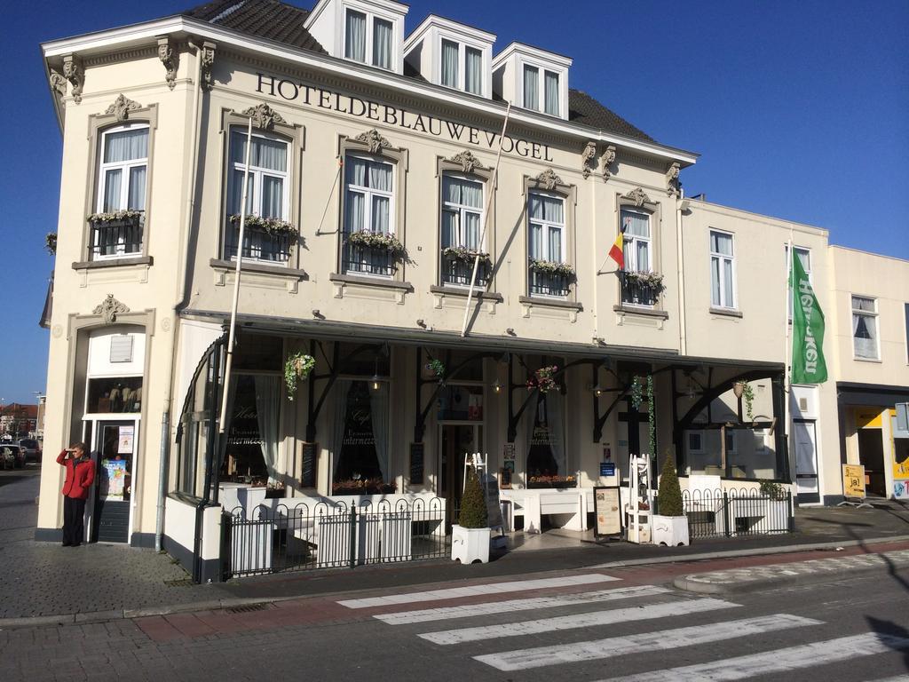 Hotel De Blauwe Vogel بيرخن أوب زوم المظهر الخارجي الصورة